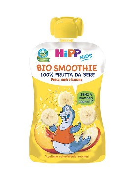 Kids - Bio Smoothie - Pesca Mela e Banana 120 ml - HIPP