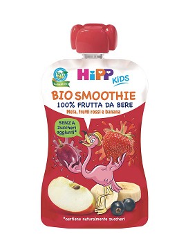Kids - Bio Smoothie - Mela Frutti Rossi e Banana 120 ml - HIPP