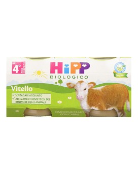 Vitello 2 vasetti da 80 grammi - HIPP