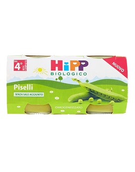 Piselli 2 vasetti da 80 grammi - HIPP