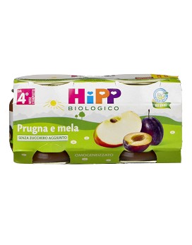 Prugna e Mela 2 vasetti da 80 grammi - HIPP