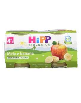 Mela e Banana 2 vasetti da 80 grammi - HIPP