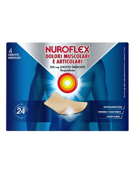 Nuroflex Dolori Muscolari e Articolari 200 mg 4 cerotti medicati - NUROFEN