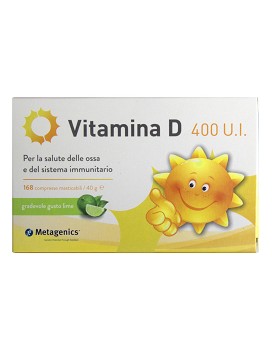 Vitamina D Kids 400 U.I. 168 chewable tablets - METAGENICS