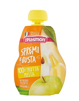 Plasmon Squeezer and Taste 100% Mixed Fruit from 6 Months 100 grams - PLASMON