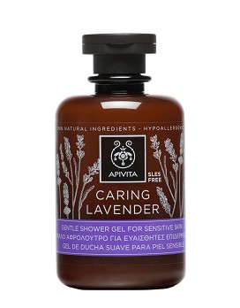 Caring Lavender Shower Gel 250 ml - APIVITA