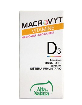 Macrovyt - Vitamine D3 60 compresse da 400 mg - ALTA NATURA