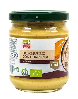 Hummus Bio con Curcuma 195 grams - LA FINESTRA SUL CIELO