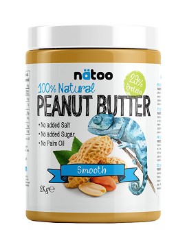 100% Natural Peanut Butter Smooth 2000 grams - NATOO