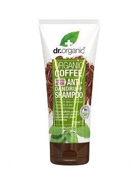 Organic Coffee - Anti Dandruff Shampoo 200ml - DR. ORGANIC