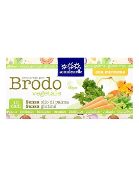 Preparato per Brodo Vegetale 10 dadi da 10 grammi - SOTTO LE STELLE