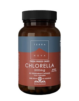 Chlorella 50 vegetarian capsules - TERRANOVA
