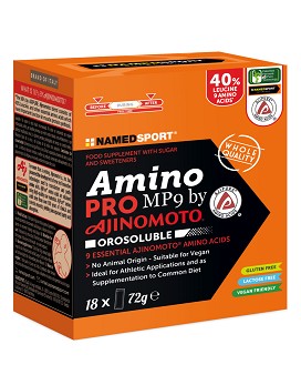 Amino Pro MP9 18 sachets of 72 grams - NAMED SPORT