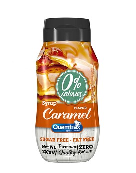 Caramel syrup 330ml - QUAMTRAX NUTRITION