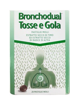 Bronchodual Tosse e Gola 20 pastiglie molli - BRONCHENOLO
