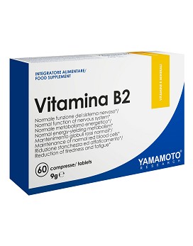 Vitamina B2 Riboflavina 25mg 60 compresse - YAMAMOTO RESEARCH