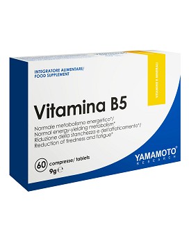 Vitamina B5 Acido pantotenico 18mg 60 tablets - YAMAMOTO RESEARCH