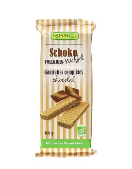 Schoko Dinkel Waffel - Wafer al Cioccolato 100 grammi - RAPUNZEL