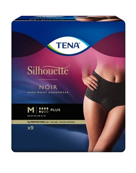 Silhouette - Noir Plus 9 sanitary pads size M - TENA