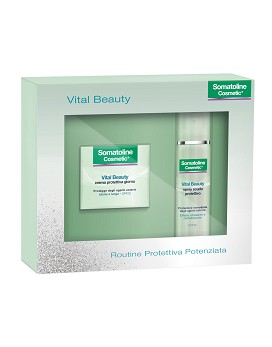 Vital Beauty - Routine Protettiva Potenziata 50 ml + 50 ml - SOMATOLINE COSMETIC