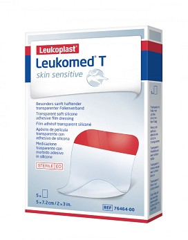 Leukoplast - Leukomed T Skin Sensitive 5 x 5 cm x 7,2 cm - BSN MEDICAL