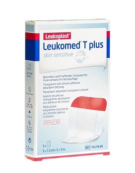 Leukoplast - Leukomed T Plus Skin Sensitive 5 x 5 cm x 7,2 cm - BSN MEDICAL