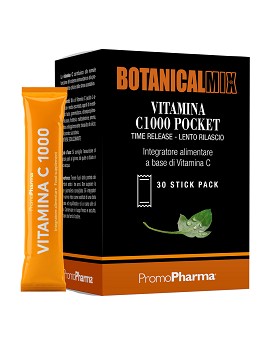Vitamina C 1000 Pocket Time Release 30 stick - BOTANICAL MIX