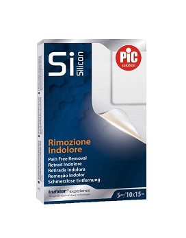 Silicon - Cerotto Rimozione Indolore 5pcs 10 cm x 15 cm - PIC