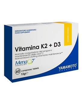 Vitamina K2 + D3 MenaQ7® 60 tablets - YAMAMOTO RESEARCH