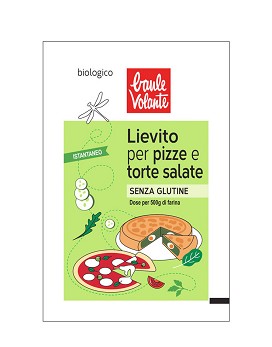 Lievito per Pizze e Torte Salate 3 bustine da 18 grammi - BAULE VOLANTE
