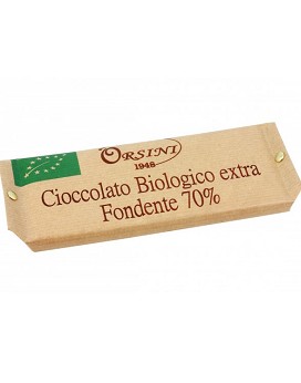 Cioccolato Biologico Fondente 70% 85 grammi - ORSINI