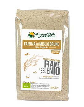 Farina di Miglio Bruno 500 grams - SAPORE DI SOLE
