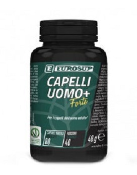 Capelli Uomo+ Forte 80 capsule vegetali - EUROSUP