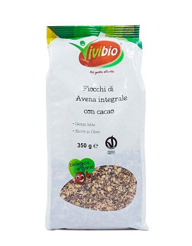 Fiocchi di Avena Integrale con Cacao 350 grams - VIVIBIO