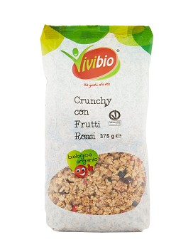 Crunchy con Frutti Rossi 375 grams - VIVIBIO