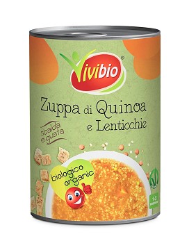 Zuppa di Lenticchie e Verdure 400 grammi - VIVIBIO