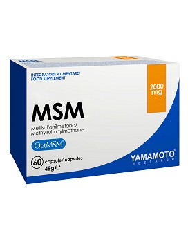 MSM 500 OptiMSM® 60 capsules - YAMAMOTO RESEARCH