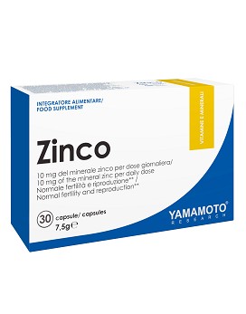 Zinco 10mg 30 capsules - YAMAMOTO RESEARCH