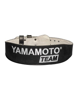 Genuine Leather Belt Yamamoto® Team 3-Layers Couleur: Noir - YAMAMOTO OUTFIT