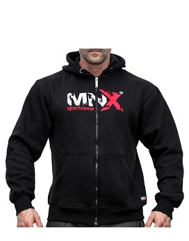 Men's Hoodie Classic Colore: Nero - MNX SPORTSWEAR
