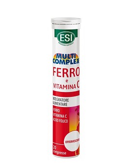 Multicomplex - Ferro e Vitamina C 20 effervescent tablets - ESI
