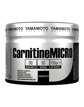 CarnitineMICRO MCU-20® 90 comprimés - YAMAMOTO NUTRITION