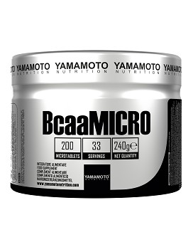 BcaaMICRO MCU-20® 200 tablets - YAMAMOTO NUTRITION