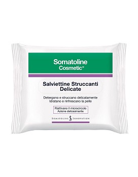 Salviettine Struccanti Delicate 20 wipes - SOMATOLINE COSMETIC
