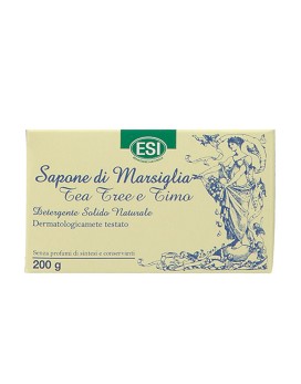 Sapone di Marsiglia - Tea Tree e Timo 200 grammi - ESI