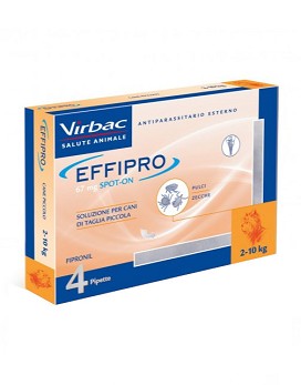 Effipro spot-on Cane 2-10 kg 4 flaconcini - VIRBAC