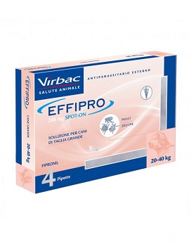 Effipro spot-on Cane 20-40 kg 4 flaconcini - VIRBAC