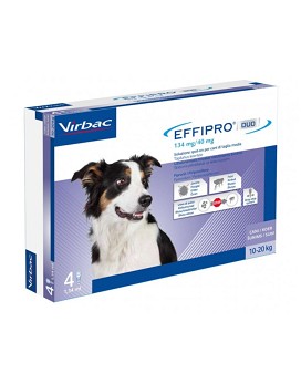 Effipro Duo Cane 10-20 kg 4 flaconcini - VIRBAC