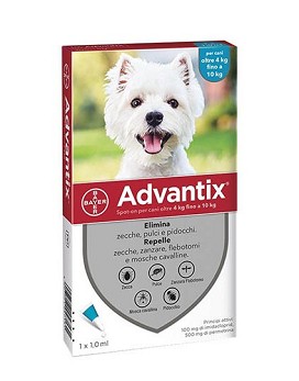 Advantix - Cani per Cani 4-10 kg 1 x 1 ml - BAYER