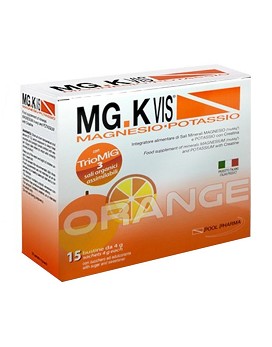 MG-K Vis Magnesio e Potassio Zero Zuccheri 15 bustine da 4 grammi - POOL PHARMA